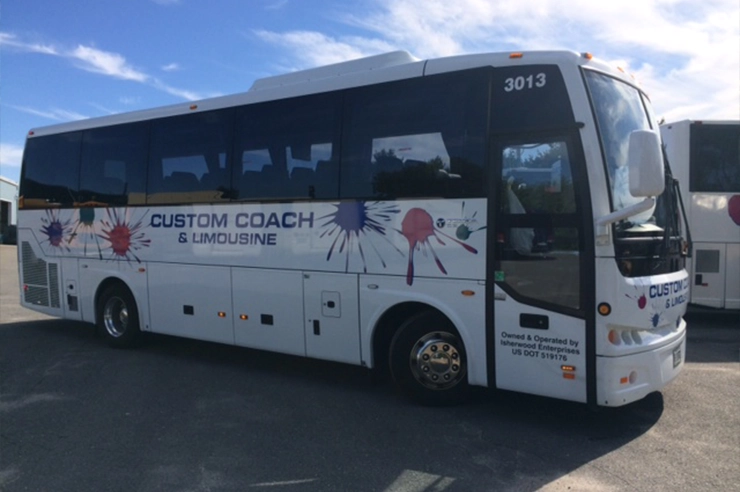 Custom Coach and Limousine Bus 3013